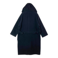 Christian Dior MONSIEUR クリスチャンディオール ムッシュ ウール ロングコート フード ブラック sizeM 瑞穂店