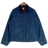 70's OSHKOSH オシュコシュ デニムワークジャケット 裏キルティング インディゴ 701-8212 USA製 Size 46R 福生店