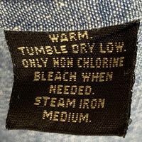 RRL ダブルアールエル 90's 三ツ星タグ シャンブレー ウエスタンシャツ ライトインディゴ sizeM 瑞穂店