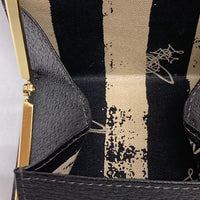 VIVIENNE WESTWOOD ヴィヴィアンウェストウッド 3218C9K1 がま口 2つ折り財布 ブラック 瑞穂店