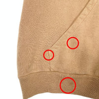 UNDERCOVER アンダーカバー 16SS SCAB期 復刻 5分袖 スウェットパーカー ベージュ Size 2 福生店