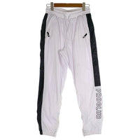 PRO CLUB プロクラブ FULL COURT WIND BREAKER PANTS ジップアップ ナイロン パンツ ホワイト Size M 福生店