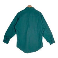 70's ORVIS オービス フランネルシャツ プレーン グリーン Size M 相当 福生店