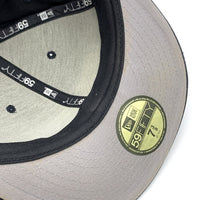 SUPREME シュプリーム 15AW Leather Box Logo New Era レザーボックスロゴ ニューエラキャップ ネイビー Size 7 3/8(58.7cm) 福生店