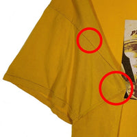 PLAYBOY プレイボーイ プリントTシャツ イエロー オールド Size XXL 福生店