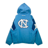 90`s STARTER スターター NORTH CARIFORNIA ハーフジップ ナイロン ジャケット ライトブルー Size L 瑞穂店