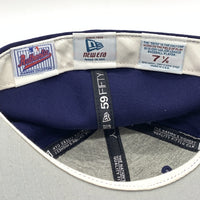 90's New Era ニューエラ MLB サンディエゴ・パドレス 59FIFTY ベースボールキャップ ネイビー ウール USA製 Size 7 1/8 (56.8cm) 福生店