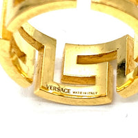 VERSACE ヴェルサーチ グリーク リング 19号 ゴールド 瑞穂店