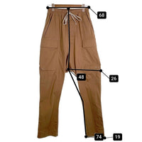 Rick Owens リックオウエンス 21AW GETHSEMANE CARGO LONG PANTS カーゴ ロングパンツ サルエル ハニー RU02A5379-TE Size 46 福生店