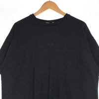 WIND AND SEA ウィンダンシー Black Over Dye S/S Tee ブラックオーバーダイ ショートスリーブTシャツ 刺繡 バックプリント WDS-O-BKF-25-Q2-03 Size XL 福生店