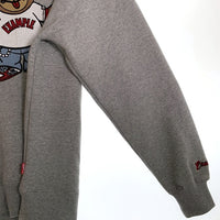 EXAMPLE エグザンプル BB BEAR CREWNECK クルーネック スウェットトレーナー グレー Size XL 福生店