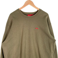 SUPREME シュプリーム 21AW Small Box Crewneck スモールボックス クルーネックスウェットトレーナー ライトオリーブ Size M 福生店