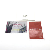 COACH コーチ F54805 シグネチャー ラウンドファスナーウォレット パテントレザー 長財布 ブラック 福生店