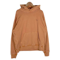 COACH コーチ HOODIE プルオーバースウェットパーカー オレンジ ウォッシュ加工 フード紐なし CF811 Size M 福生店