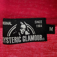 HYSTERIC GLAMOUR ヒステリックグラマー 02202CT28 LITTLE RABBIT Tシャツ レッド sizeM 瑞穂店