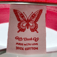 Girls Don't Cry ガールズドントクライ ロゴプリント Tシャツ ピンク SizeXL 瑞穂店