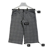 JUNYA WATANABE COMME des GARCONS ジュンヤワタナベ コムデギャルソン AD2003 千鳥 クロップドパンツ ブラック×ホワイト sizeS 瑞穂店