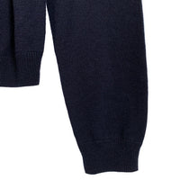PRADA プラダ ドライバーズニット ジップアップウールセーター ネイビー UMC470 やや薄手 Size 48 福生店