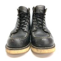 RED WING レッドウィング 8130 アイリッシュセッター ブラッククローム モックトゥ 編み上げブーツ ブラック size42 瑞穂店