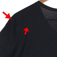 Dior HOMME ディオールオム Vネック Tシャツ ブラック Bee刺繡 733J604B0446 Size XS 福生店
