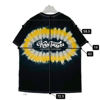 CHALLENGER チャレンジャー Suzuka 8 Hours 2024 鈴鹿8耐 Kode Talkers コードトーカーズ TIE DYE TEE タイダイTシャツ ブラック sizeXL 瑞穂店