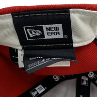 SAINT Mxxxxxx セントマイケル 24SS New Era ニューエラ 9FIFTY スナップバック ベースボールキャップ レッド 福生店