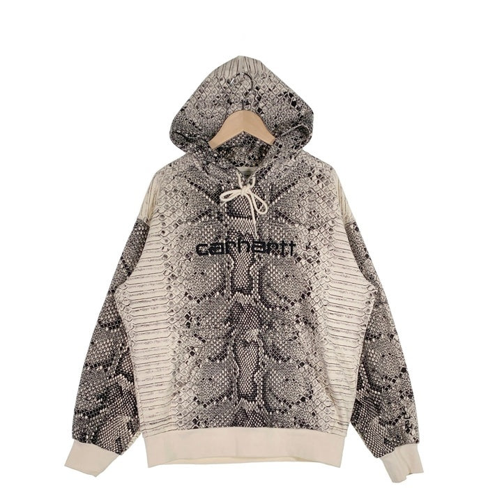 25SS カーハート CARHARTT WIP スネーク柄 スウェット パーカー Carhartt WIP カーハート ワークインプログレス Hooded Snake AOP
