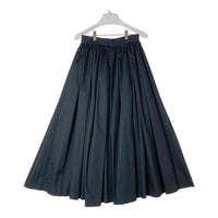 SEVEN TEN by MIHO KAWAHITO セブンテンバイミホカワヒト ギャザースカート ブラック sizeS 瑞穂店