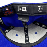 New Era ニューエラ 59FIFTY MLB ロサンゼルス・ドジャース ベースボールキャップ ブルー Size 7 1/8 (56.8cm) 福生店