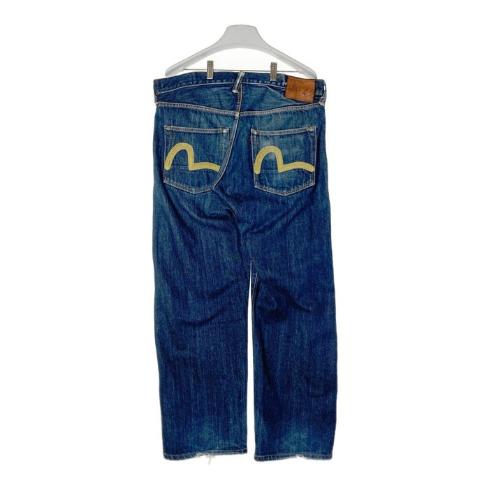EVISU エヴィス　No.2 2000 デニムパンツ　カモメ　27×35 EVISU エヴィス 2000 No.2 刺繍カモメ 赤耳 デニムパンツ