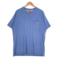 90's Marlboro マルボロ UNLIMITED コヨーテ バックプリント ポケットTシャツ ライトブルー USA製 Size F 福生店