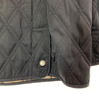 BURBERRY LONDON バーバリー ロンドン FD222-650-09 内側ノバチェック キルティングジャケット ブラック size13 瑞穂店