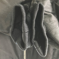 H.A.K ハク 01140104 レーヨンコットン サテンブルゾン ブラック sizeF 瑞穂店