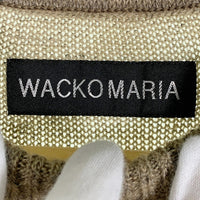 WACKO MARIA ワコマリア 24AW MOHAIR CREW NECK SWEATER モヘア クルーネックセーター TYPE-1 ベージュ 24FW-WMK-KN23 Size M 福生店