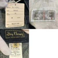 Dry Bones ドライボーンズ Cinch Buckle Denim Overalls シンチバックル デニムオーバーオール インディゴ DJ-934J Size XL 福生店