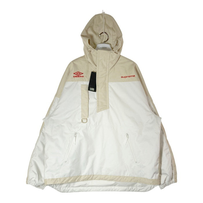 SUPREME シュプリーム×Umbro アンブロ 23SS Hooded Anorak フード アノラックジャケット ベージュ sizeXXL 瑞穂店