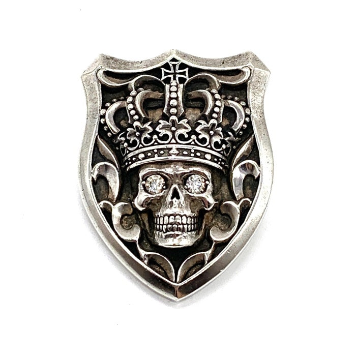 Justin Davis ペンダントトップ 内山英雄 スカル クラウン Justin Davis ペンダントトップ 内山英雄 スカル クラウン