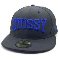 STUSSY ステューシー New Era ニューエラ 59FIFTY ベースボールキャップ ブラック Size 7 1/4 (57.7cm) 福生店