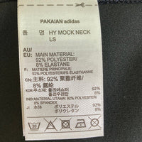adidas originals BY HYKE アディダスオリジナルス バイ ハイク AZ314716AW HY MOCK NECK LS ブラック sizeXS 瑞穂店