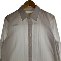 AIME LEON DORE エメレオンドレ Jacquard Stripe Shirt ジャガード ストライプ シャツ 長袖 ホワイト Size S 福生店