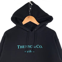 68&BROTHERS シックスティエイトアンドブラザーズ 10oz Hoodie 'NYC&Co.' プルオーバー フーディー パーカー ブラック 7045 Size S 福生店