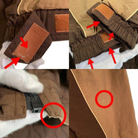 OP SNOW オーシャンパシフィック スノー ナイロン ジップアップジャケット ブラウン オールド 中国製 Size M 福生店