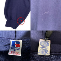Russell Athletic ラッセルアスレチック プルオーバー フーディー パーカー ネイビー Size XL 福生店