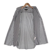 BANANA REPUBLIC バナナリパブリック CAMDEN FIT コットンチェックシャツ 長袖 ホワイト ブラック Size M 福生店