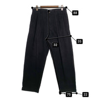 00's OLD NAVY オールドネイビー タック コーデュロイパンツ ブラック Size 34 福生店