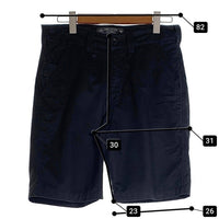 HARD LUCK ハードラック ICON CHINO SHORTS WORK SHORT PANTS アイコン チノショーツ ワーク ショートパンツ ブラック Size 32 福生店