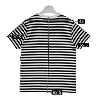 agnes b. homme アニエスベー オム ボーダー Tシャツ ブラック size3 瑞穂店