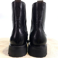 One Trick Pony ワントリックポニー Western side gore boots ウエスタン サイドゴアブーツ ブラック ホースバット OTP-24AW-AC0004 Size 9 (27cm) 福生店