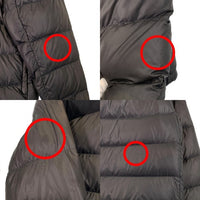 THE NORTH FACE ノースフェイス 700 Fill ダウンジャケット グレー ブラック フード欠品 韓国 Size 95 福生店