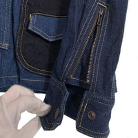 glamb グラム Rosso jacket ロッソジャケット ジップアップデニム インディゴ GB0119-JKT07 Size 4 福生店